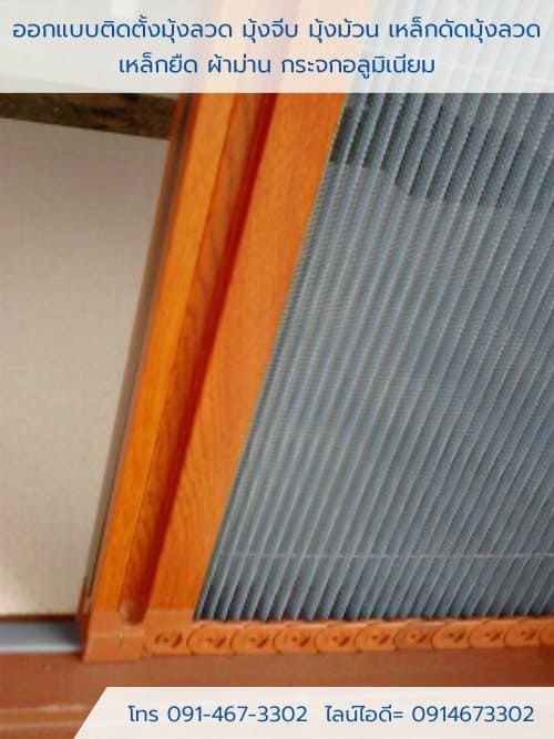 มุ้งจีบสีขาว